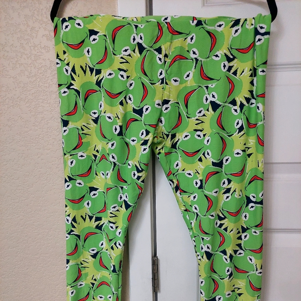 NWT LuLaRoe TC Kermit Leggings